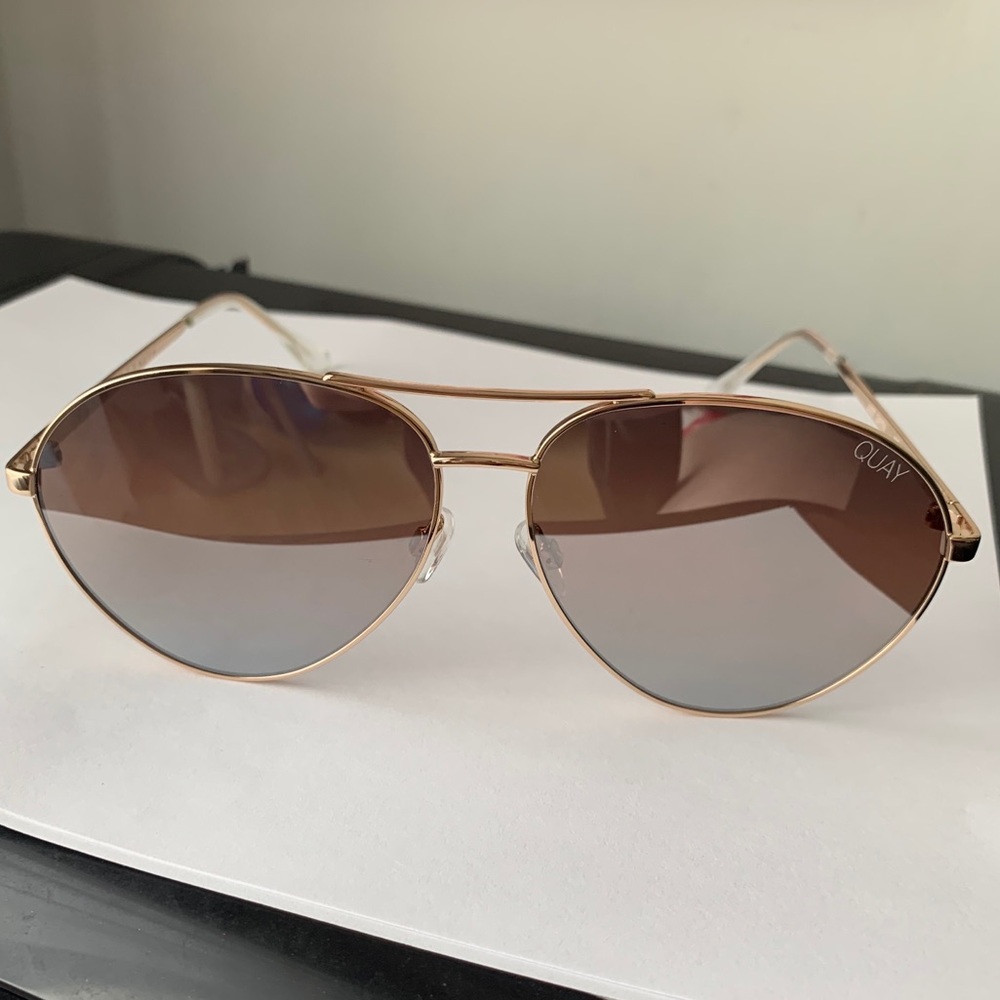 Quay Aviator Sunglasses